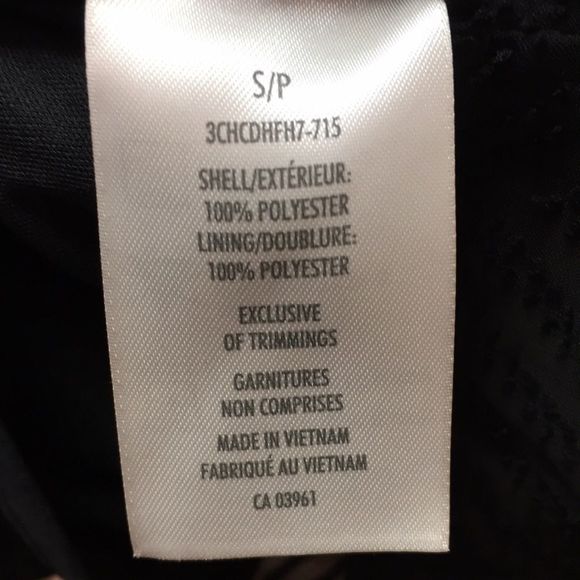 NWT 💟 Denver Hayes Black Top/Blouse - Picture 8 of 10